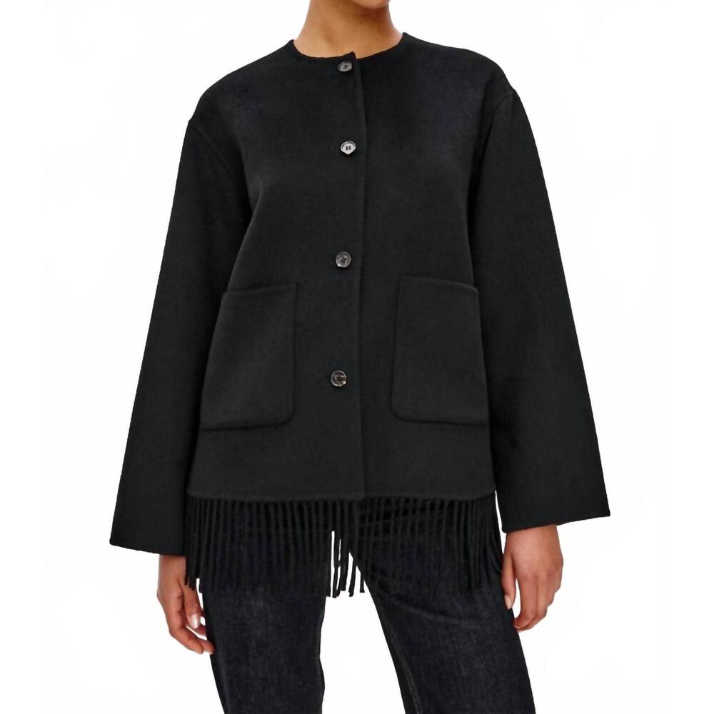 NEW RAILS tomoko jacket in black